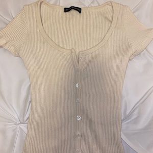 Brandy Melville Tan tee